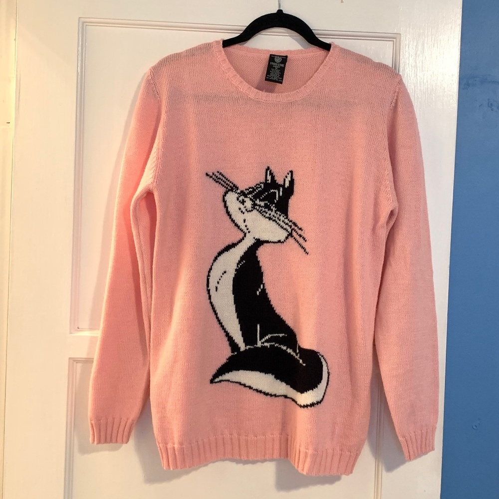 Vintage Warner Bros. Penelope Pussycat Knit Sweater